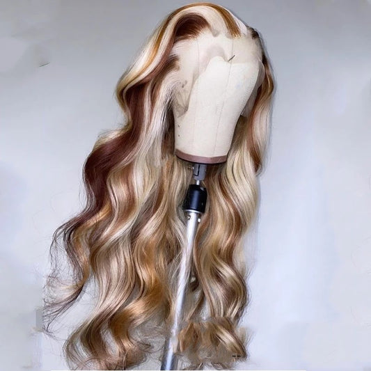 Brown Blonde Colored Human Hair