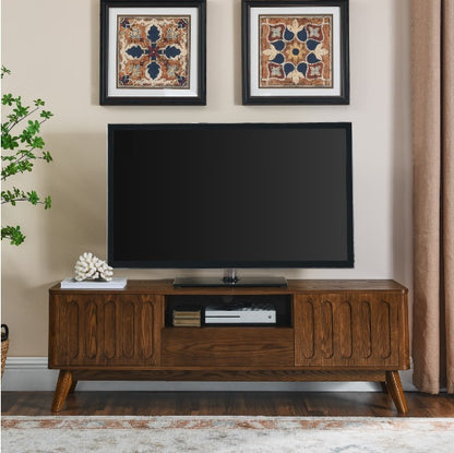 Medieval Modern Solid Wood TV Stand